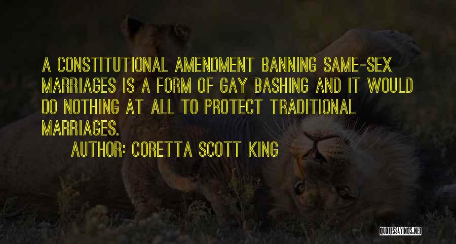 Banning Quotes By Coretta Scott King