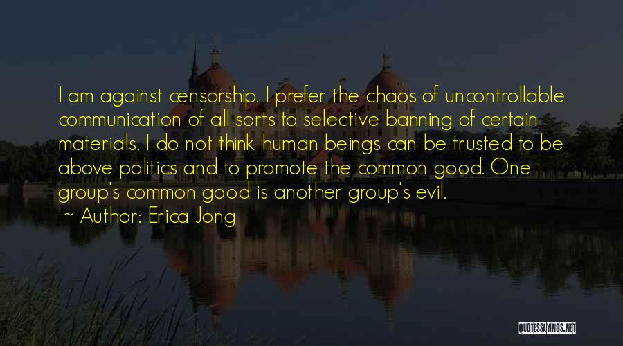 Banning Quotes By Erica Jong