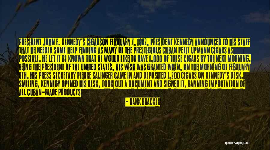 Banning Quotes By Hank Bracker