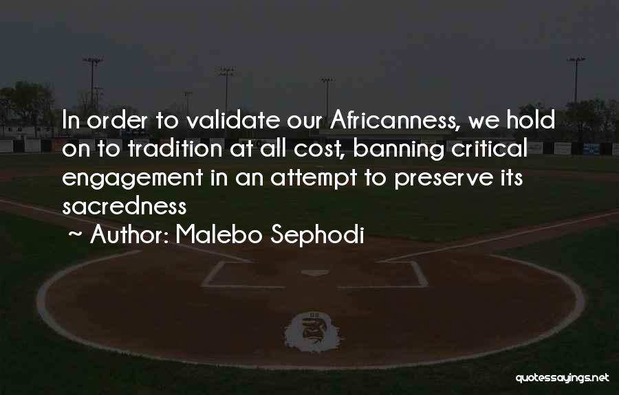 Banning Quotes By Malebo Sephodi