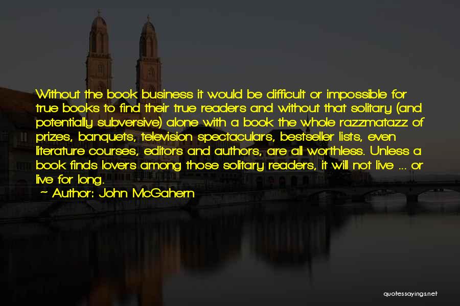 Banquets Quotes By John McGahern