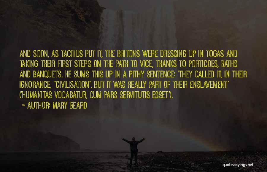 Banquets Quotes By Mary Beard