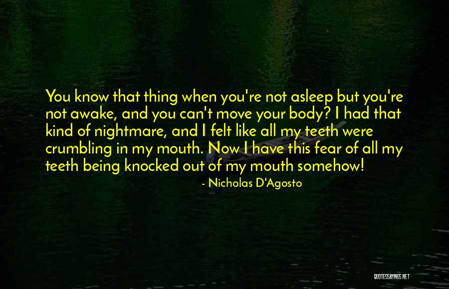 Bansilal Jumani Quotes By Nicholas D'Agosto Bansilal Jumani Quotes By Nicholas D'Agosto