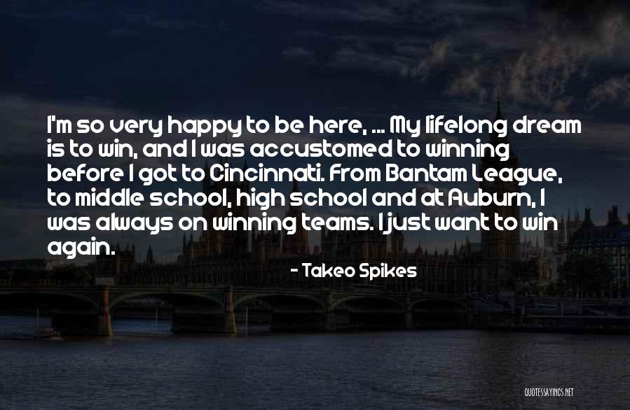 Bantam Quotes By Takeo Spikes Bantam Quotes By Takeo Spikes