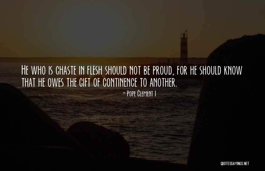 Bantha Skull Quotes By Pope Clement I Bantha Skull Quotes By Pope Clement I