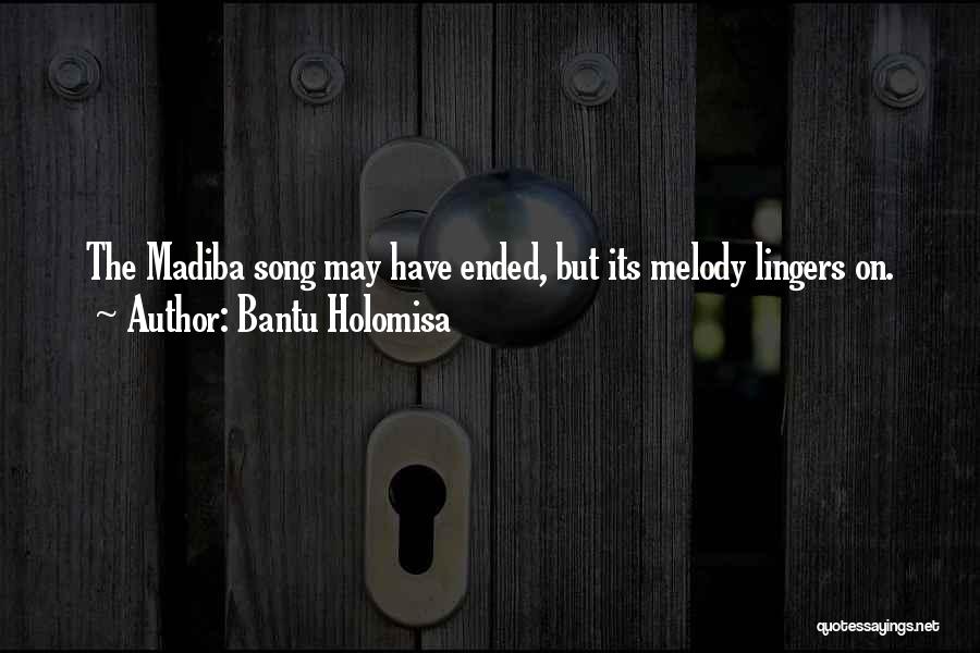 Bantu Quotes By Bantu Holomisa