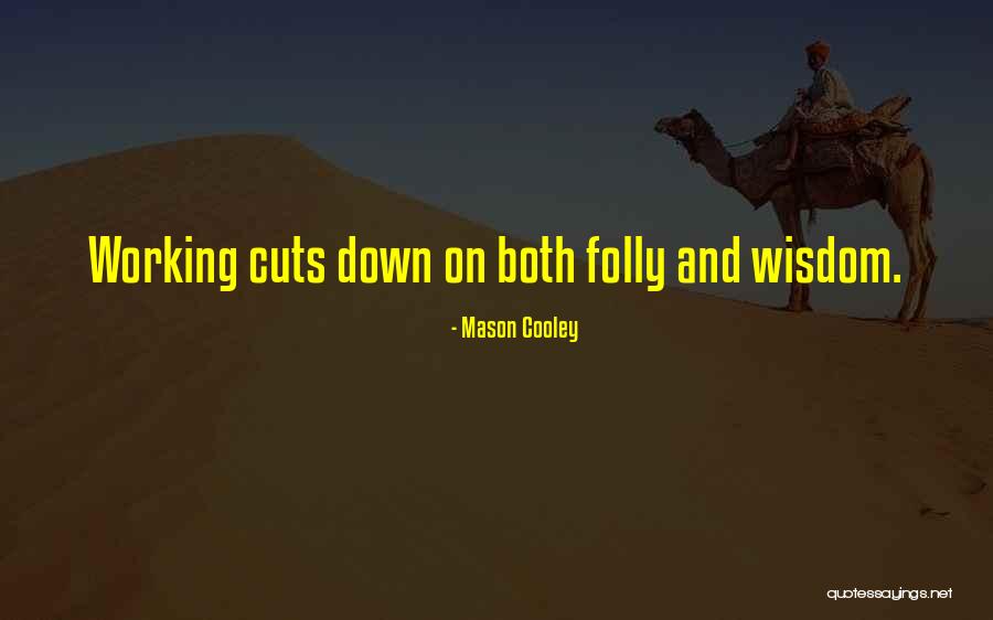 Banu Gibson Quotes By Mason Cooley Banu Gibson Quotes By Mason Cooley