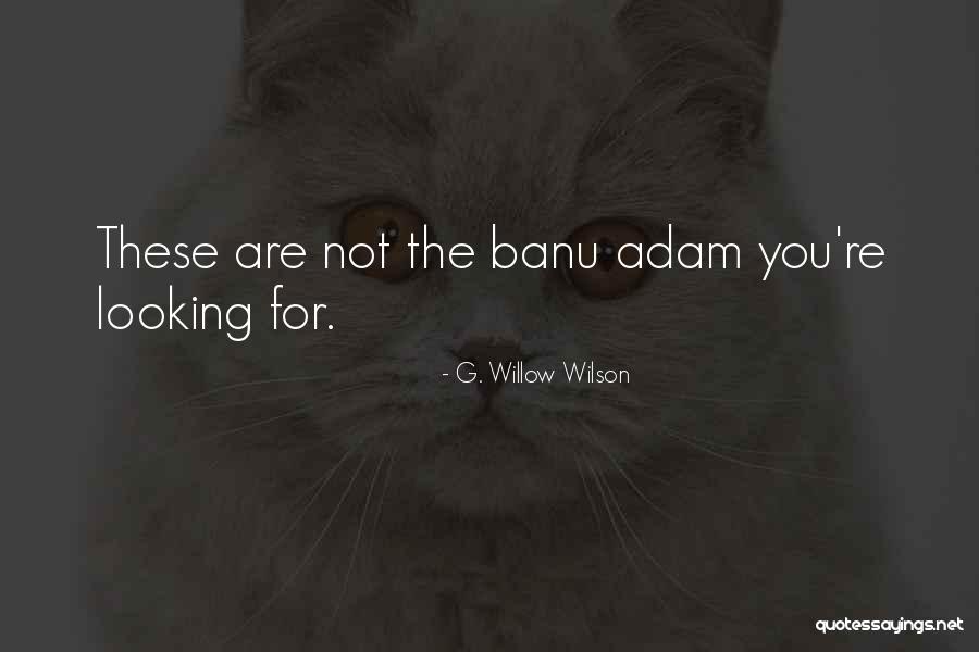 Banu Quotes By G. Willow Wilson Banu Quotes By G. Willow Wilson