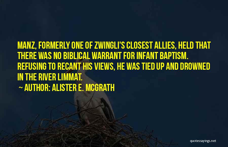 Baptism Biblical Quotes By Alister E. McGrath