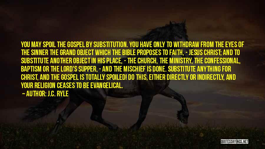 Baptism In The Bible Quotes By J.C. Ryle