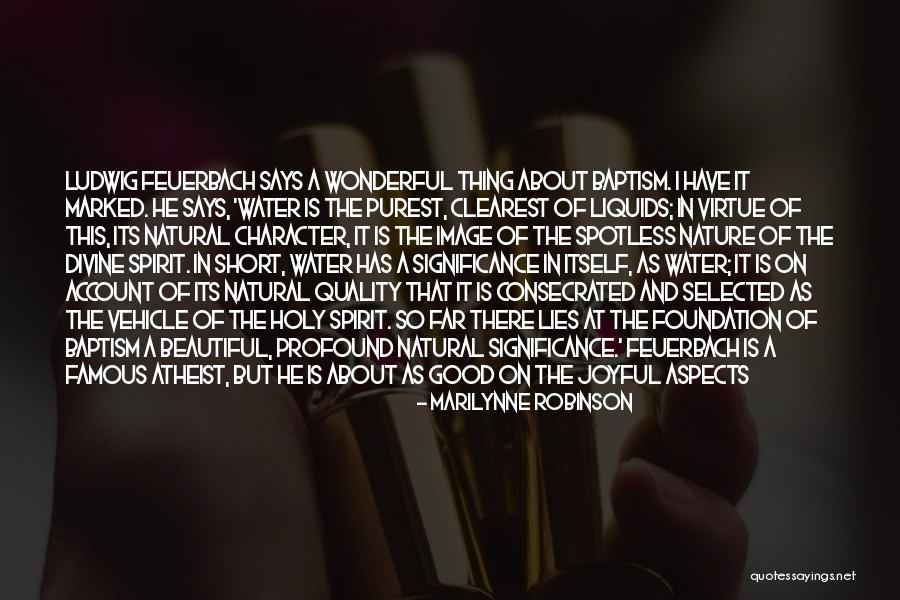 Baptism Short Quotes By Marilynne Robinson Baptism Short Quotes By Marilynne Robinson