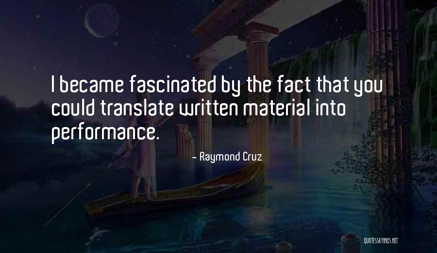 Baptism Short Quotes By Raymond Cruz Baptism Short Quotes By Raymond Cruz