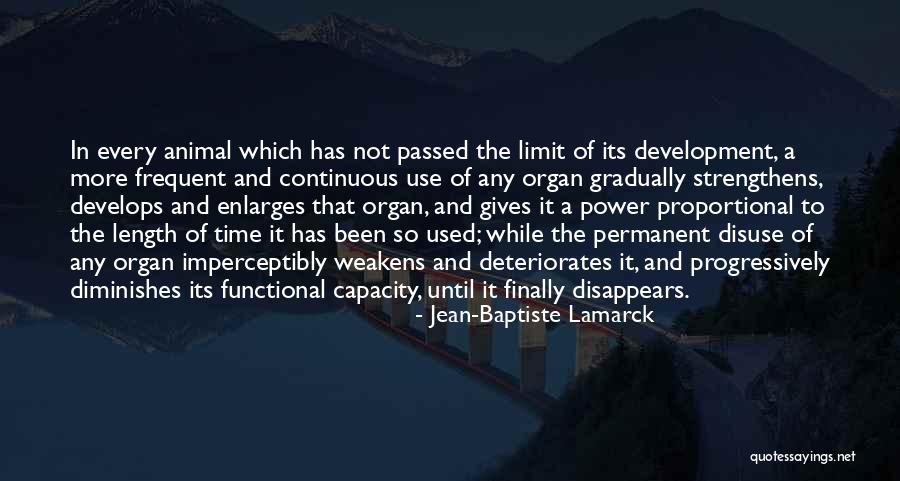 Baptiste Power Quotes By Jean-Baptiste Lamarck Baptiste Power Quotes By Jean-Baptiste Lamarck