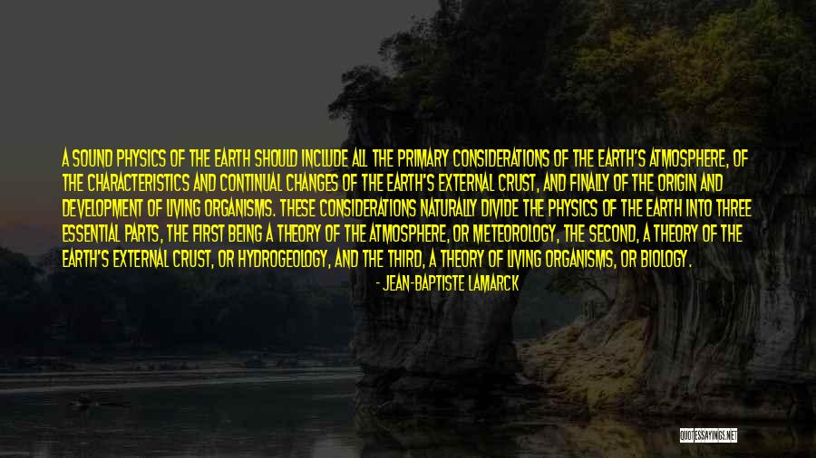 Baptiste Quotes By Jean-Baptiste Lamarck