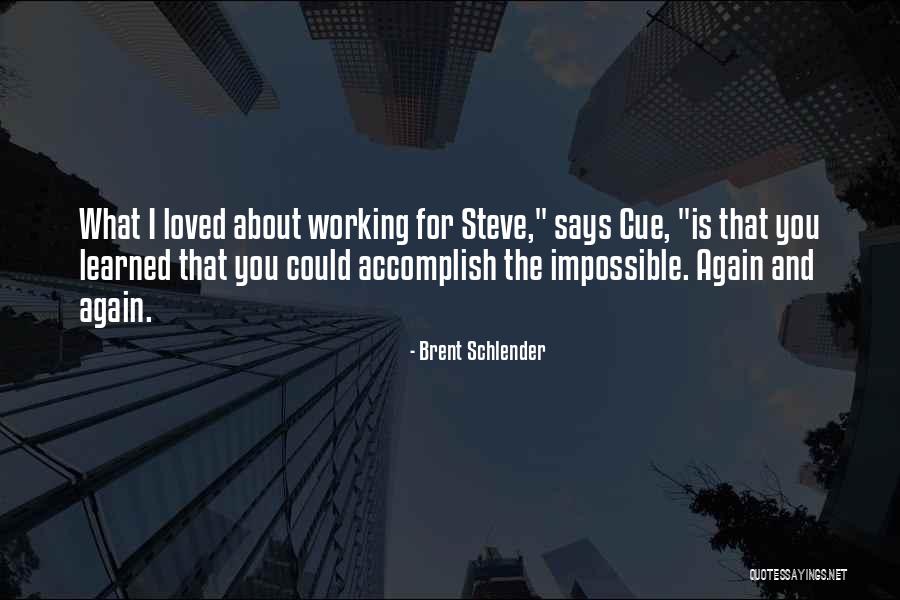 Baqir Ali Quotes By Brent Schlender Baqir Ali Quotes By Brent Schlender