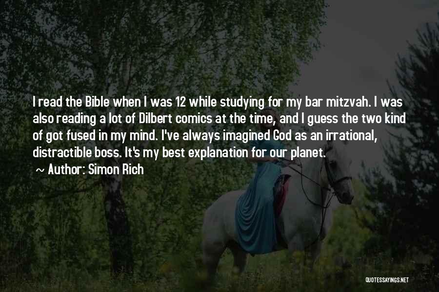 Bar Mitzvah Bible Quotes By Simon Rich