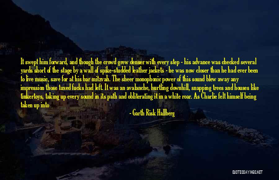 Bar Mitzvah Quotes By Garth Risk Hallberg