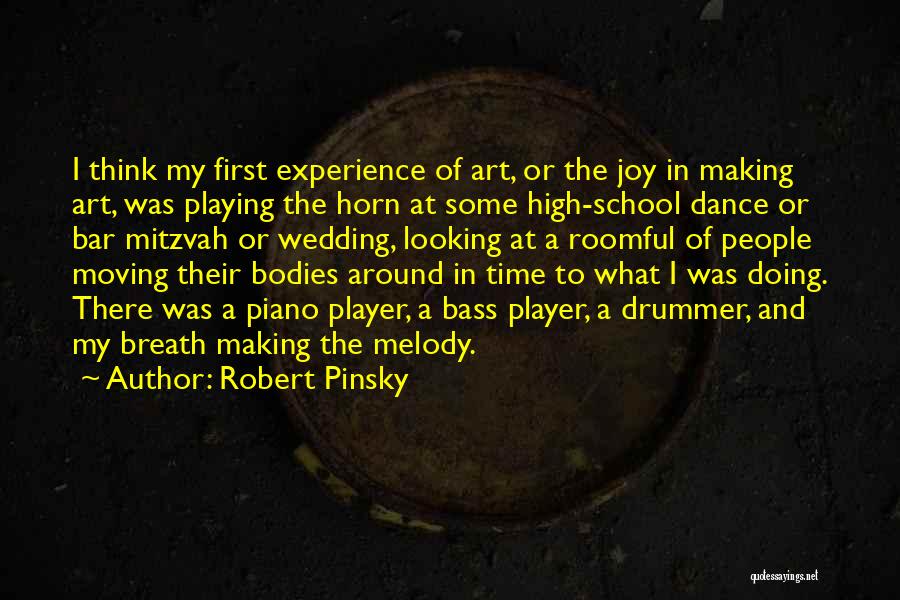 Bar Mitzvah Quotes By Robert Pinsky