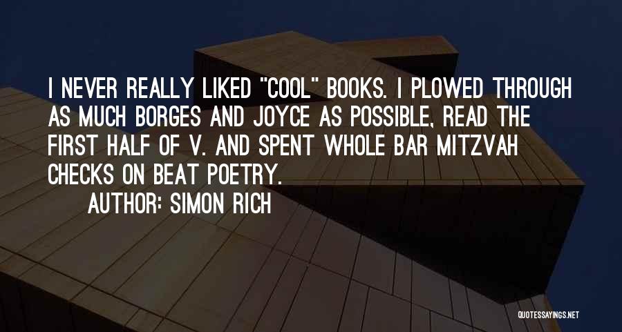 Bar Mitzvah Quotes By Simon Rich