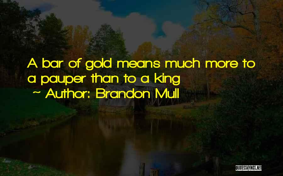 Bar Quotes By Brandon Mull