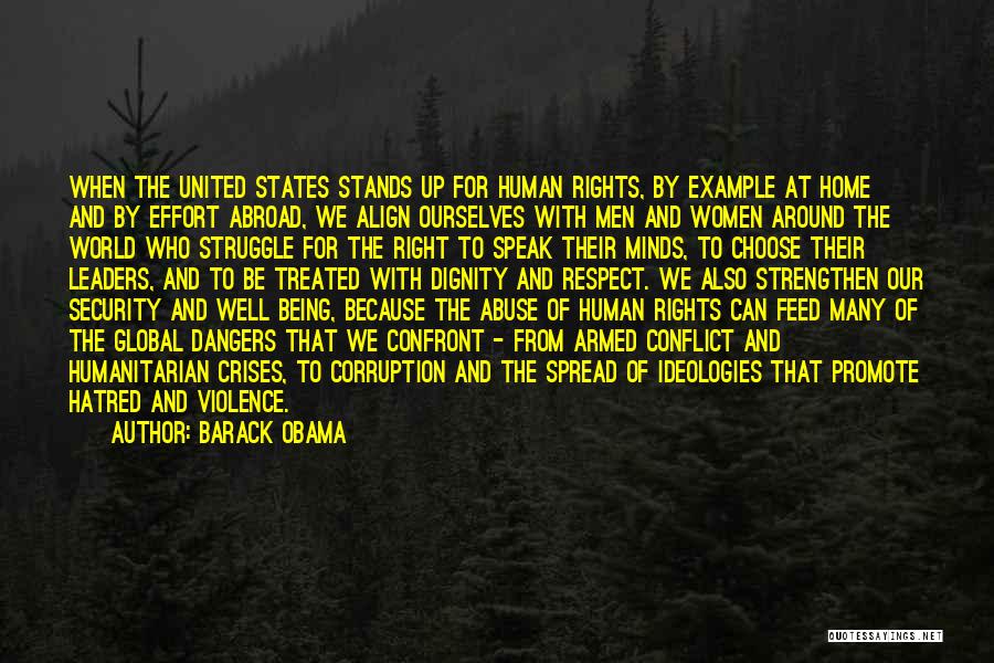 Barack Obama Human Rights Quotes By Barack Obama