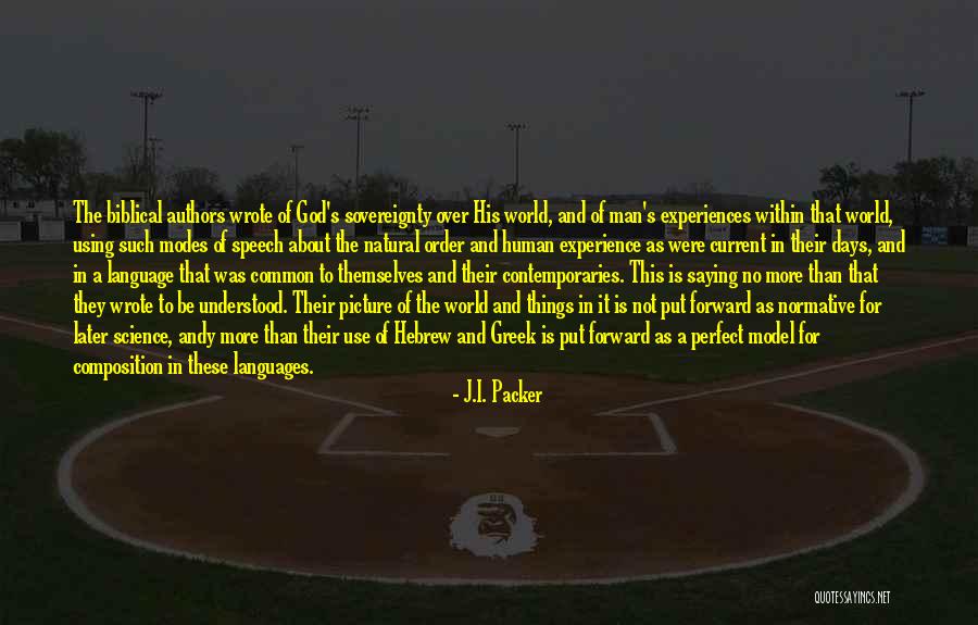 Barakzai Quotes By J.I. Packer Barakzai Quotes By J.I. Packer