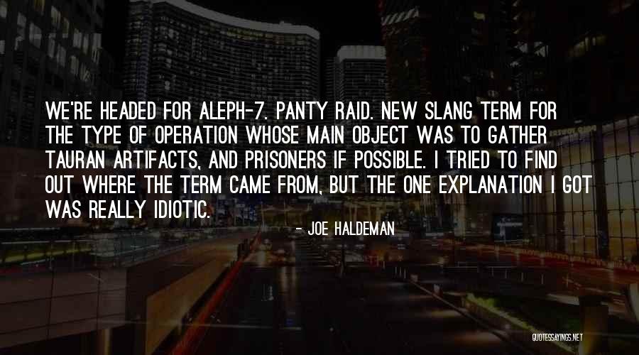 Baranina Quotes By Joe Haldeman Baranina Quotes By Joe Haldeman