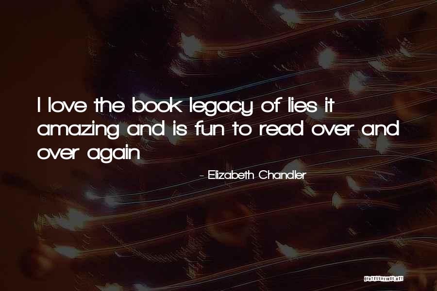Baratan Chalian Quotes By Elizabeth Chandler