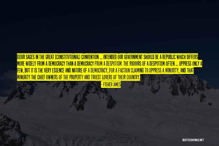 Barathol Mekhar Quotes By Fisher Ames Barathol Mekhar Quotes By Fisher Ames