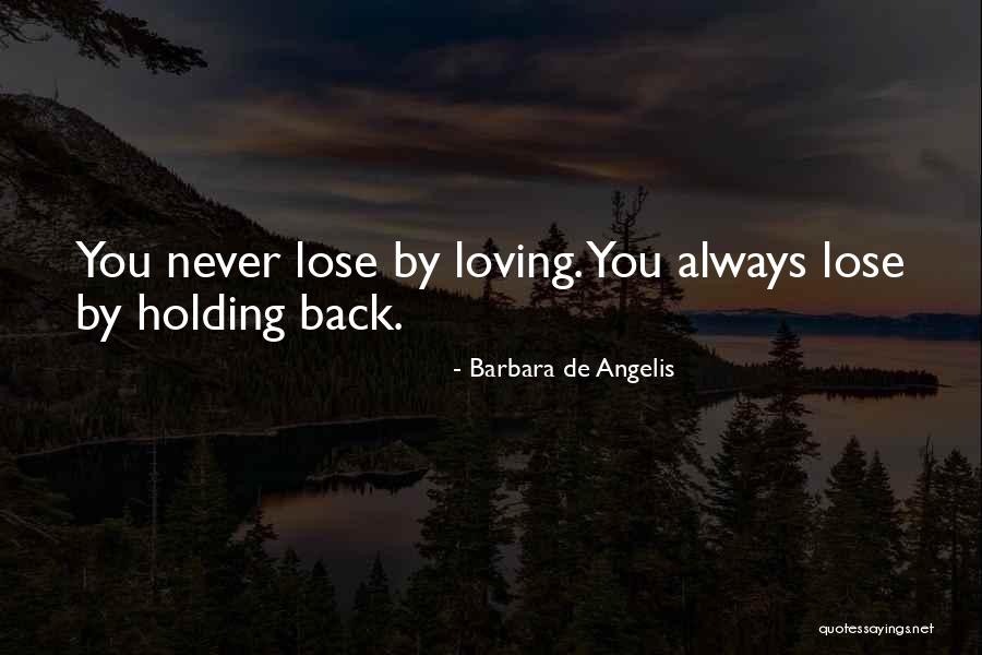Barbara Angelis Quotes By Barbara De Angelis