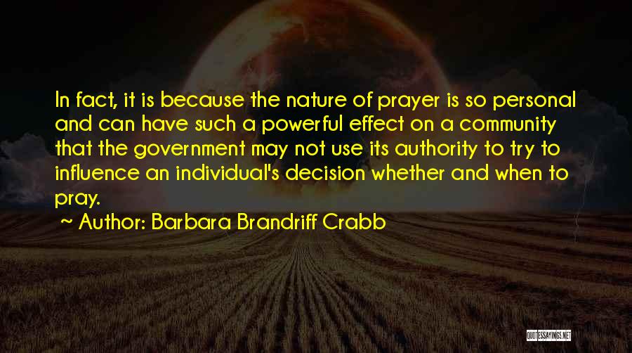 Barbara Brandriff Crabb Quotes 618722