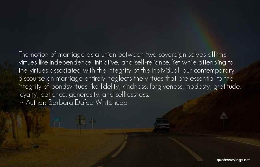Barbara Dafoe Whitehead Quotes 2007431