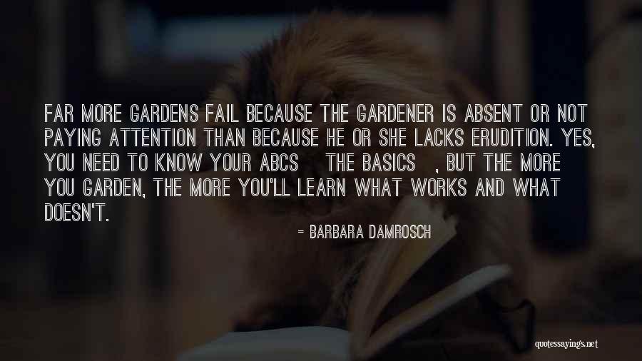 Barbara Damrosch Quotes 556302