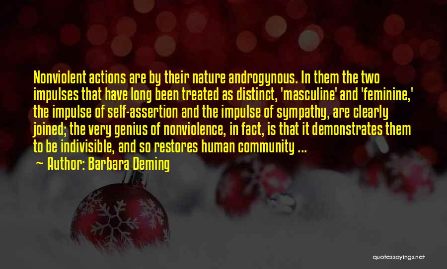 Barbara Deming Quotes 1413174