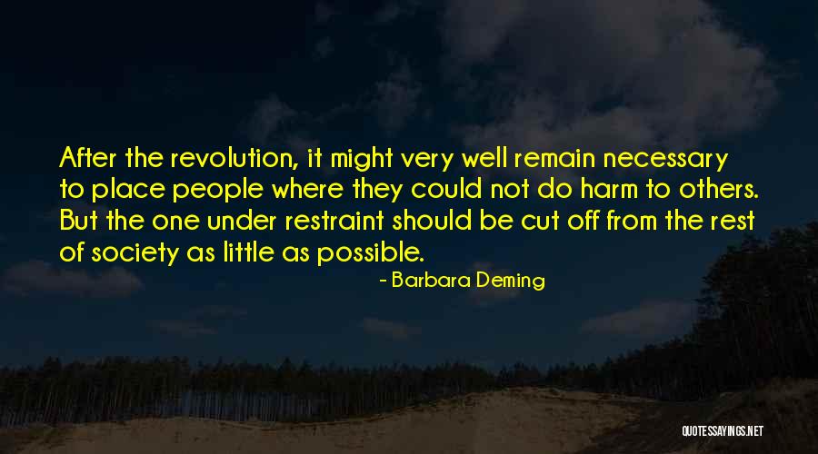 Barbara Deming Quotes 644080