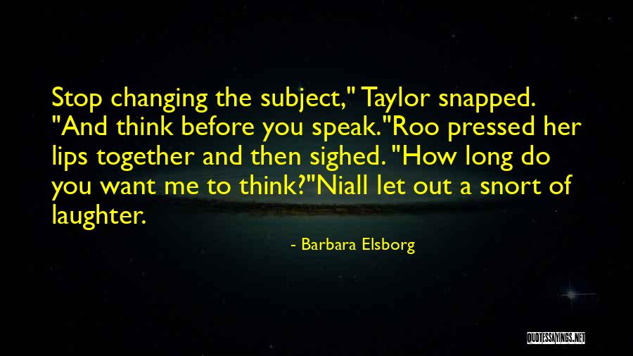 Barbara Elsborg Quotes 836225