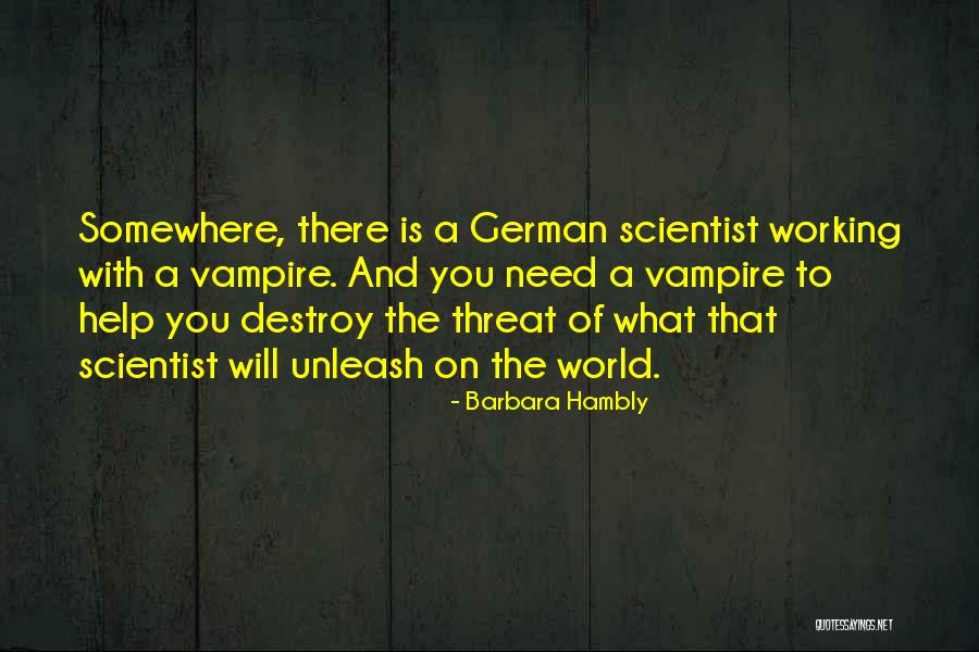 Barbara Hambly Quotes 869275 Barbara Hambly Quotes 869275