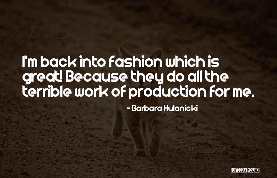 Barbara Hulanicki Quotes 995906