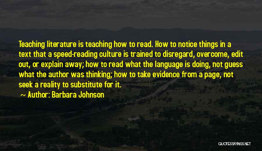 Barbara Johnson Author Quotes By Barbara Johnson