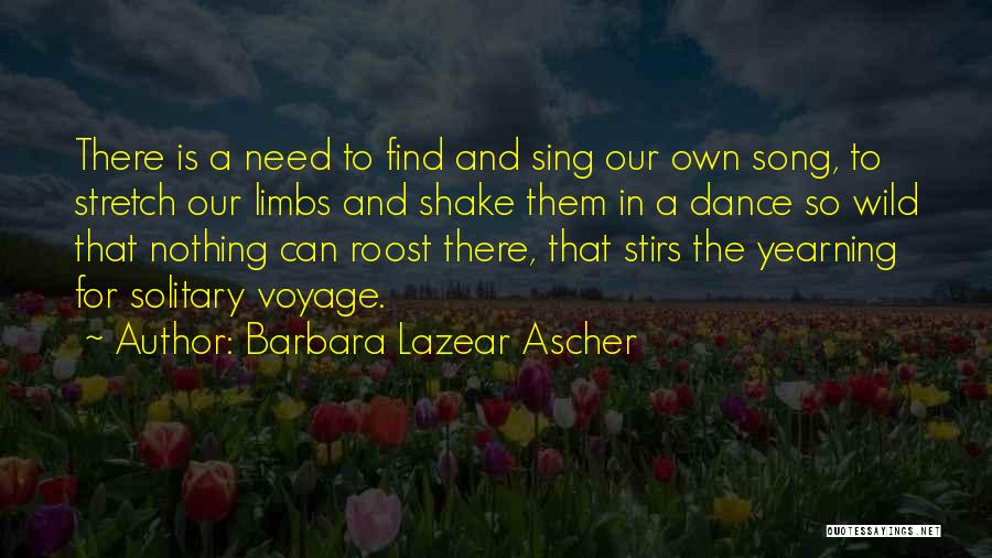 Barbara Lazear Ascher Quotes 439867