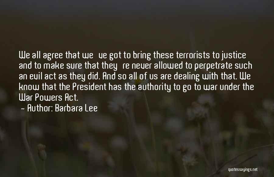 Barbara Lee Quotes 113122