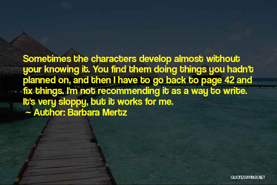 Barbara Mertz Quotes 1314454