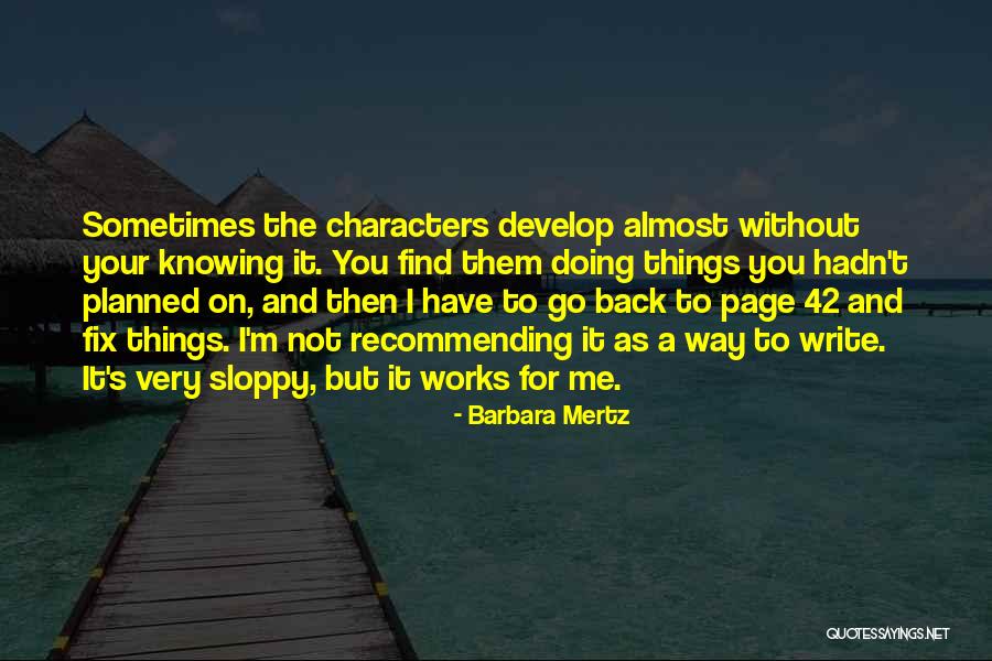 Barbara Mertz Quotes 1314454