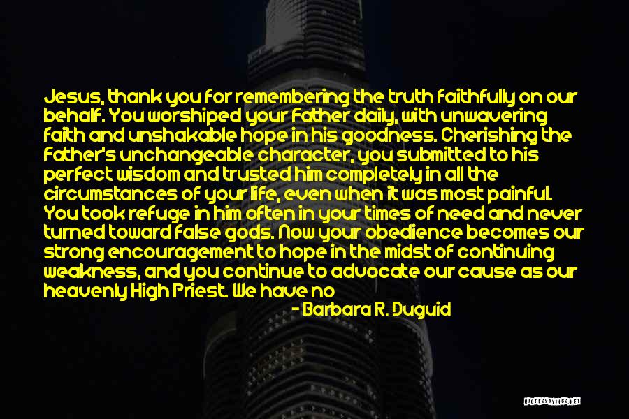 Barbara R. Duguid Quotes 1959814
