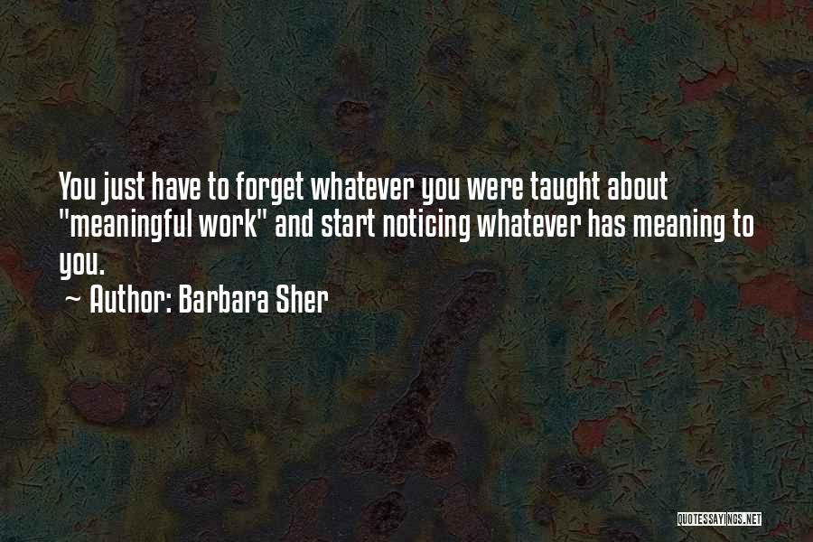 Barbara Sher Quotes 542094