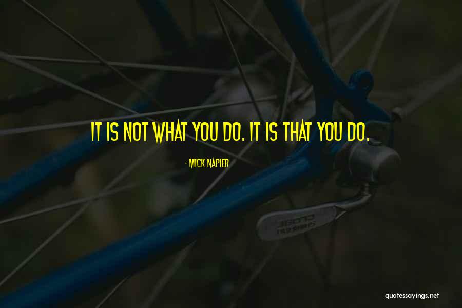 Barbarita Quotes By Mick Napier