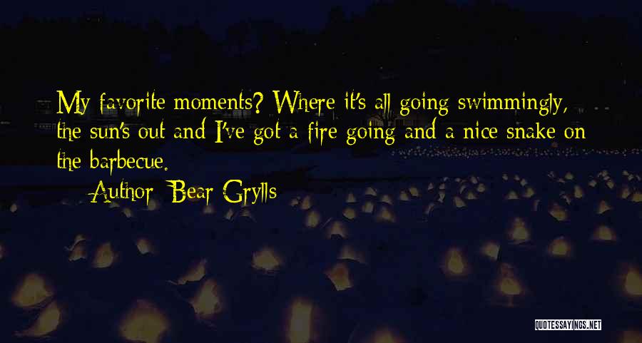 Barbecue Quotes By Bear Grylls