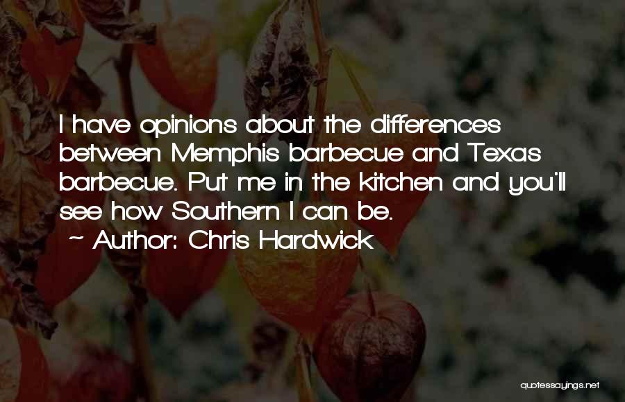 Barbecue Quotes By Chris Hardwick