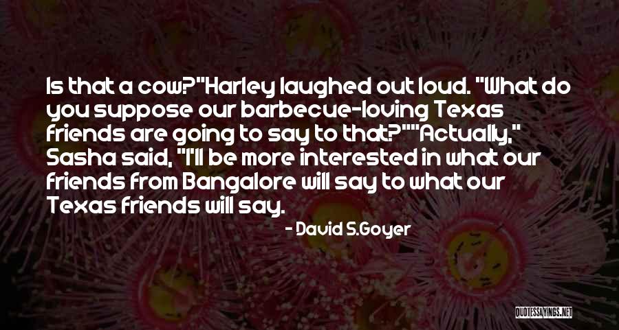 Barbecue Quotes By David S.Goyer