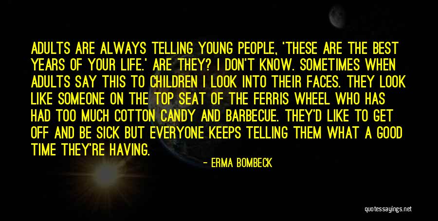 Barbecue Quotes By Erma Bombeck